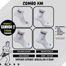 Kit 4 Pares Meias Poliamida KM Mais Run [PROMOÇÃO]