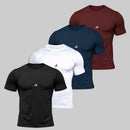 Kit 4 Camiseta Dry Masculina Manga Curta Premium