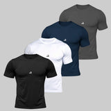 Kit 4 Camiseta Dry Masculina Manga Curta Premium