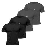 Kit 4 Camiseta Dry Masculina Manga Curta Premium